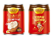 财神椰港式椰子牛奶风味饮料250ml