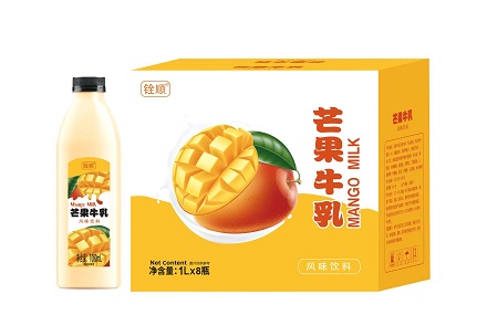 铨顺草莓牛乳1L